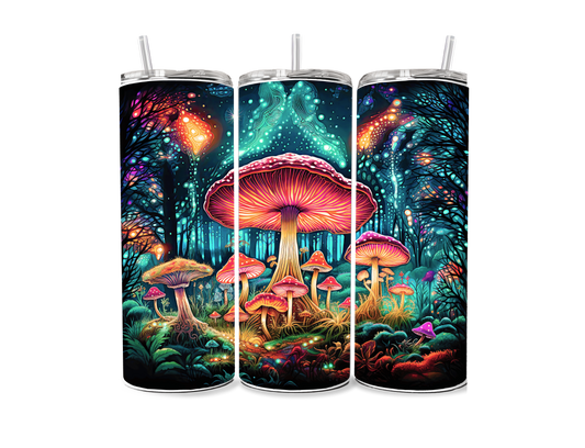 Glowing Mushroom Sublimation