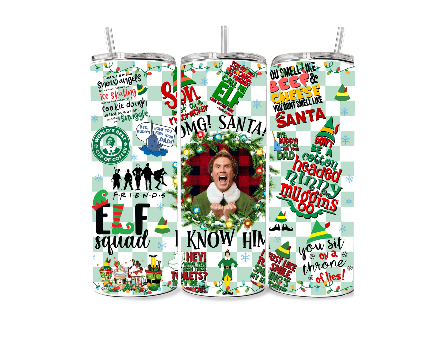 Elf Sayings Sublimation