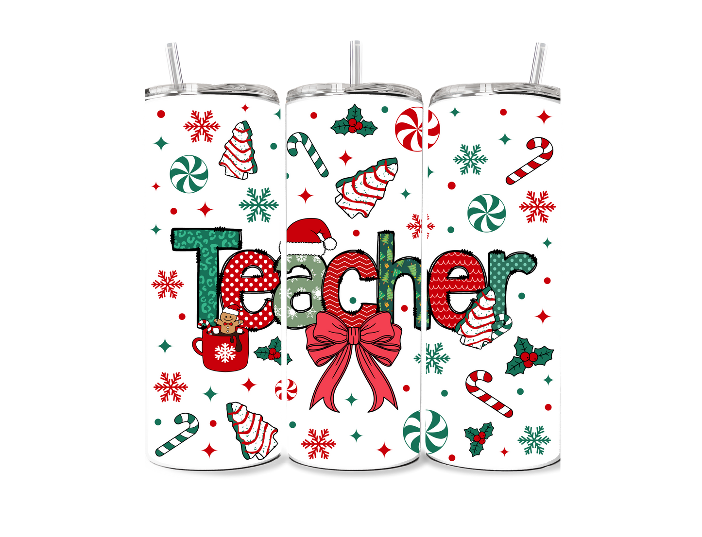 Christmas Teacher Sublimation