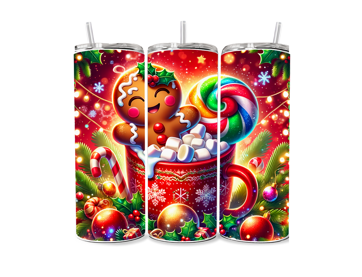 Gingerbread and Hot Cocoa Sublimation