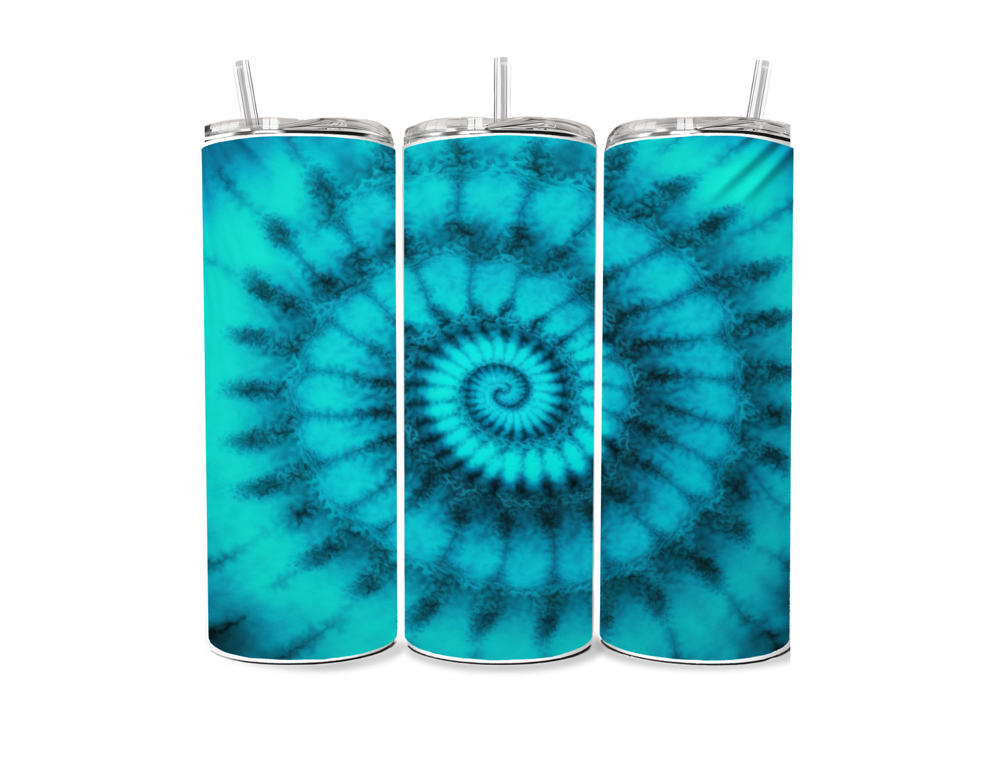 Turquoise Tie Dye Sublimation