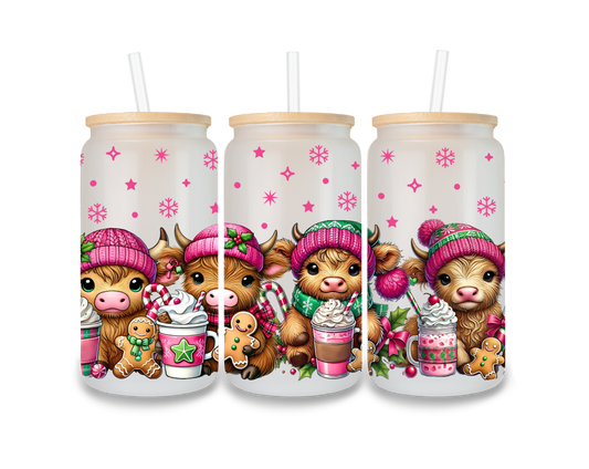 Cows and Coffee Cup Wrap - CW16