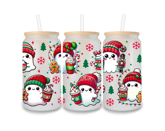 Christmas Ghosts Cup Wrap - E1