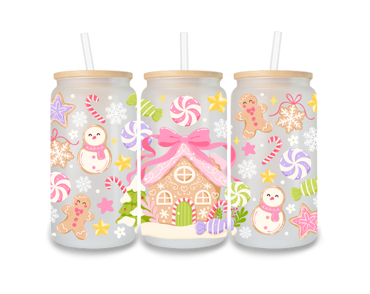 Pastel Gingerbread Cup Wrap - CW2