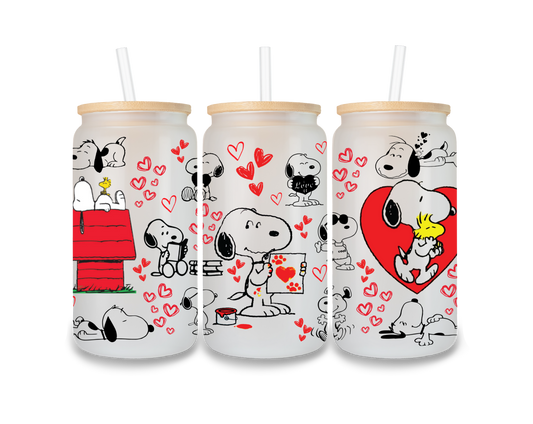 Snoopy VDay Cup Wrap - CW11