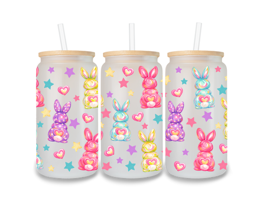 Tie-Dye Bunnies Cup Wrap - CW10