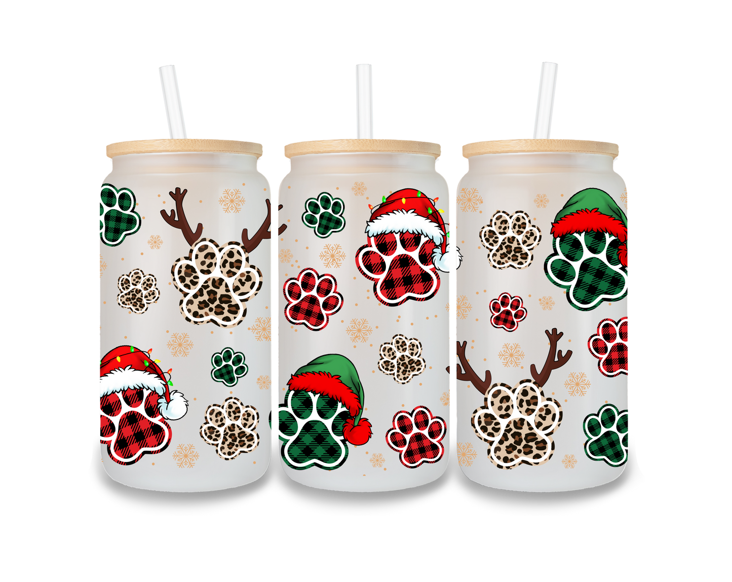 Dog Paw Cup Wrap - CW9