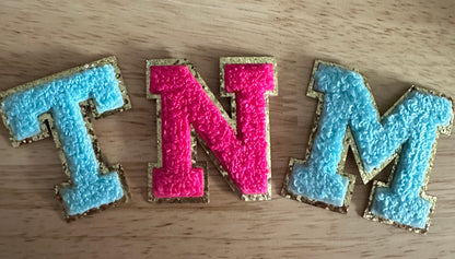 2 inch Chenille Letters