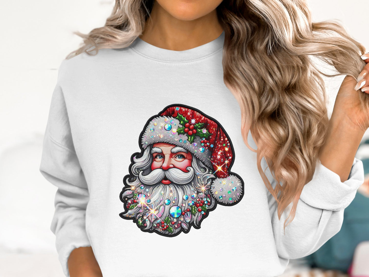 Sparkly Santa