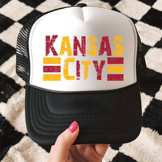 Kansas City Trucker Hat Transfer - G1