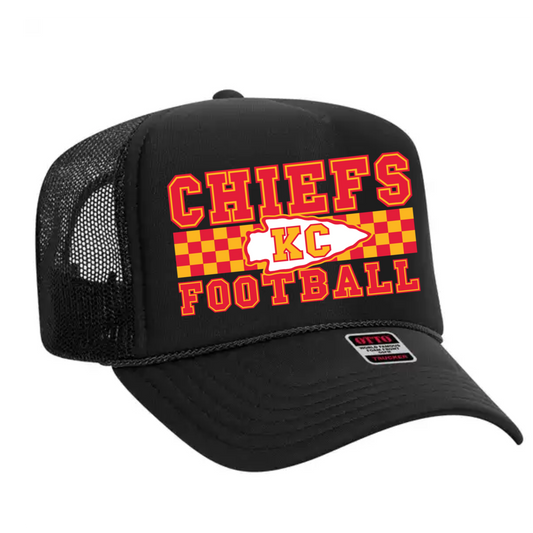 Chiefs Football Trucker Hat Transfer - G6