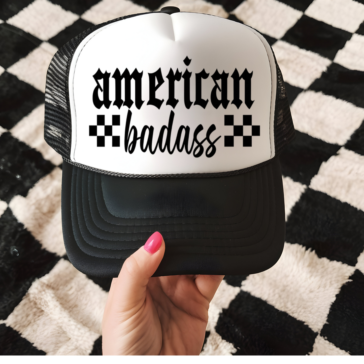 American Badass Hat Transfer - T6