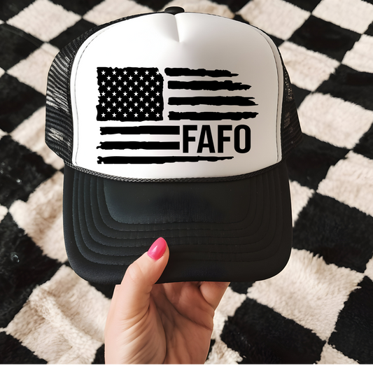 FAFO Hat Transfer - T9