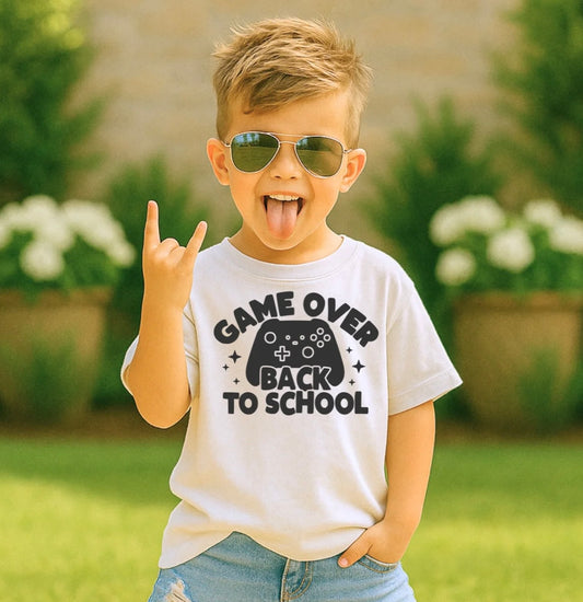 Game Over Back to School (Toddler) - C4
