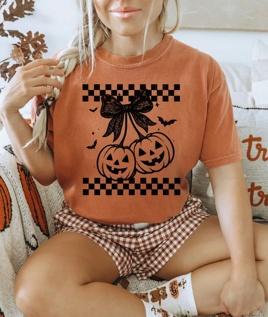 Pumpkin Cherries (Black Ink) - F20