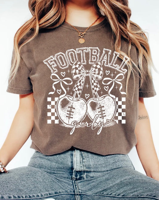 Football Girly Cherries - D16