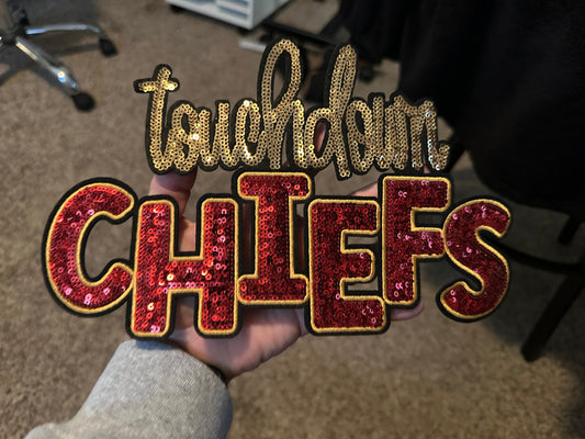 Touchdown Chiefs Patch - A30