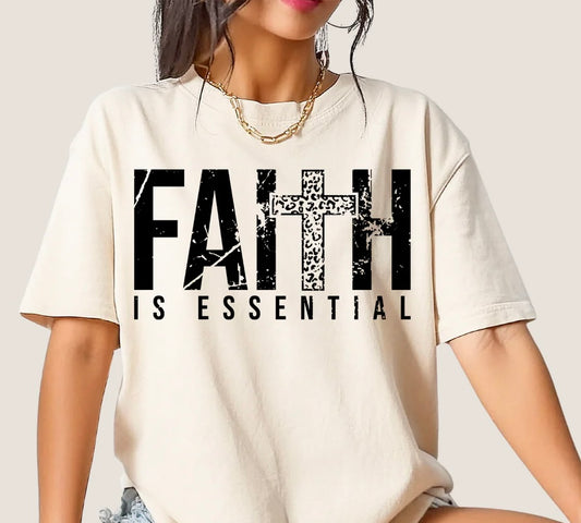Faith with Leopard Cross - 15