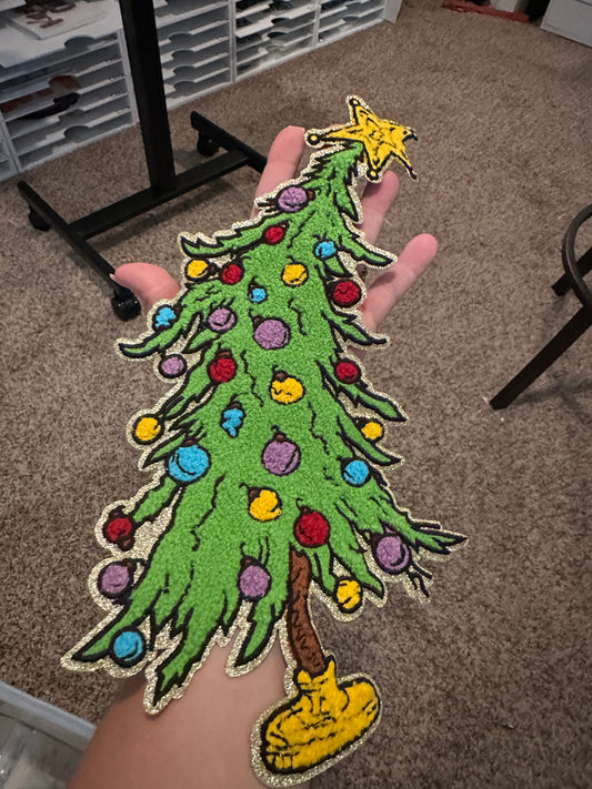 Christmas Tree Shirt Patch - A28