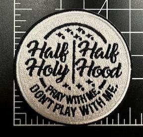 Half Hood Half Holy Patch