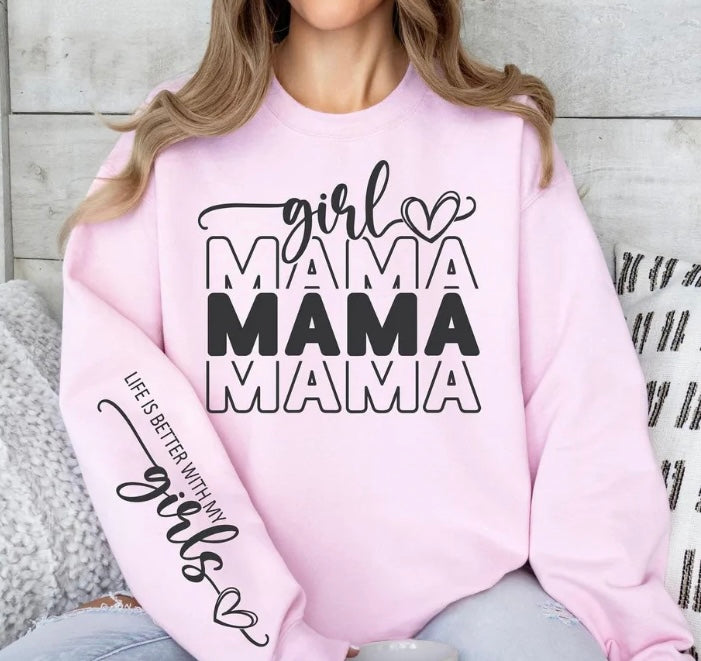 Girl Mama with Sleeve - I4