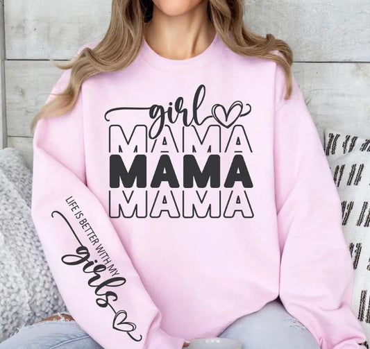 Girl Mama with Sleeve - I4