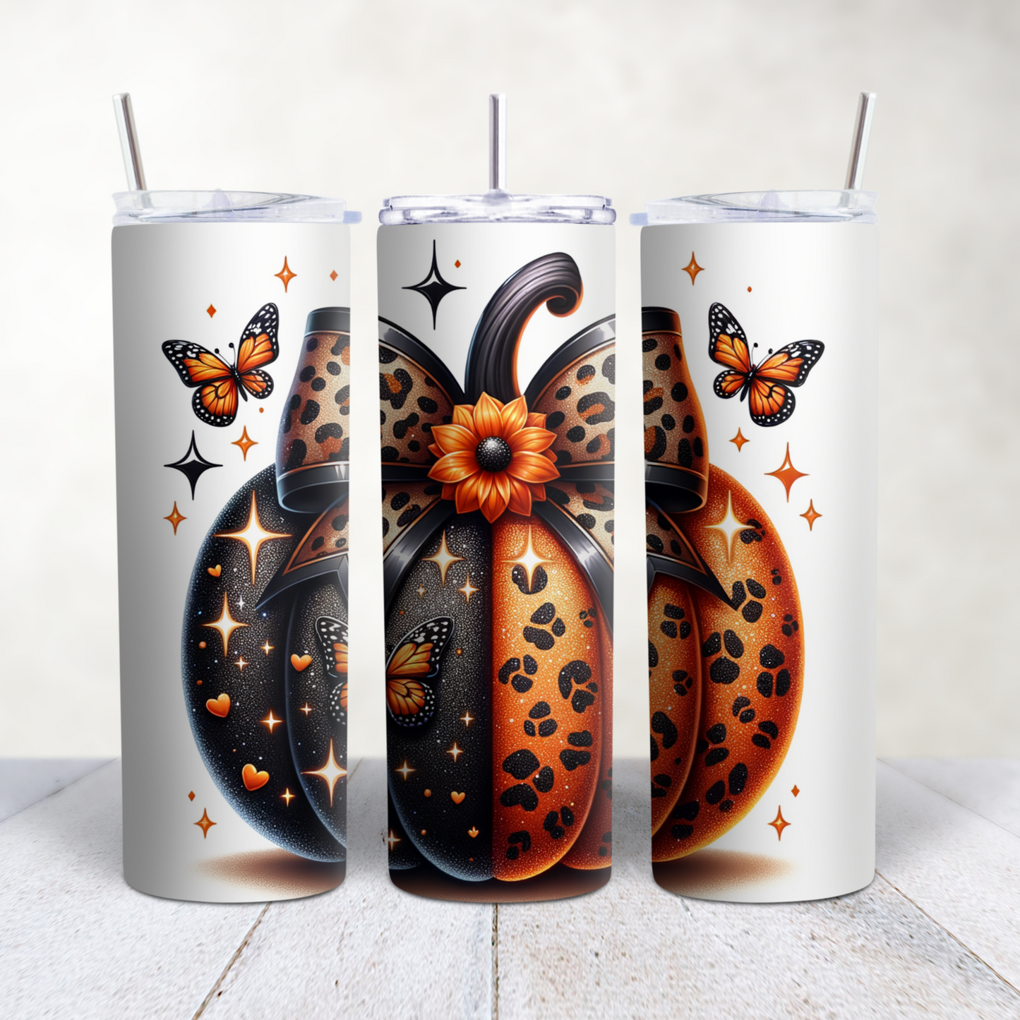 Pumpkin Leopard Sublimation