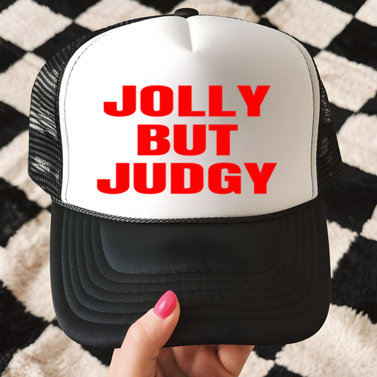 Jolly but Judgy Hat Transfer - G13