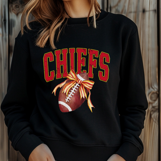 Chiefs with Football and Bow - 19