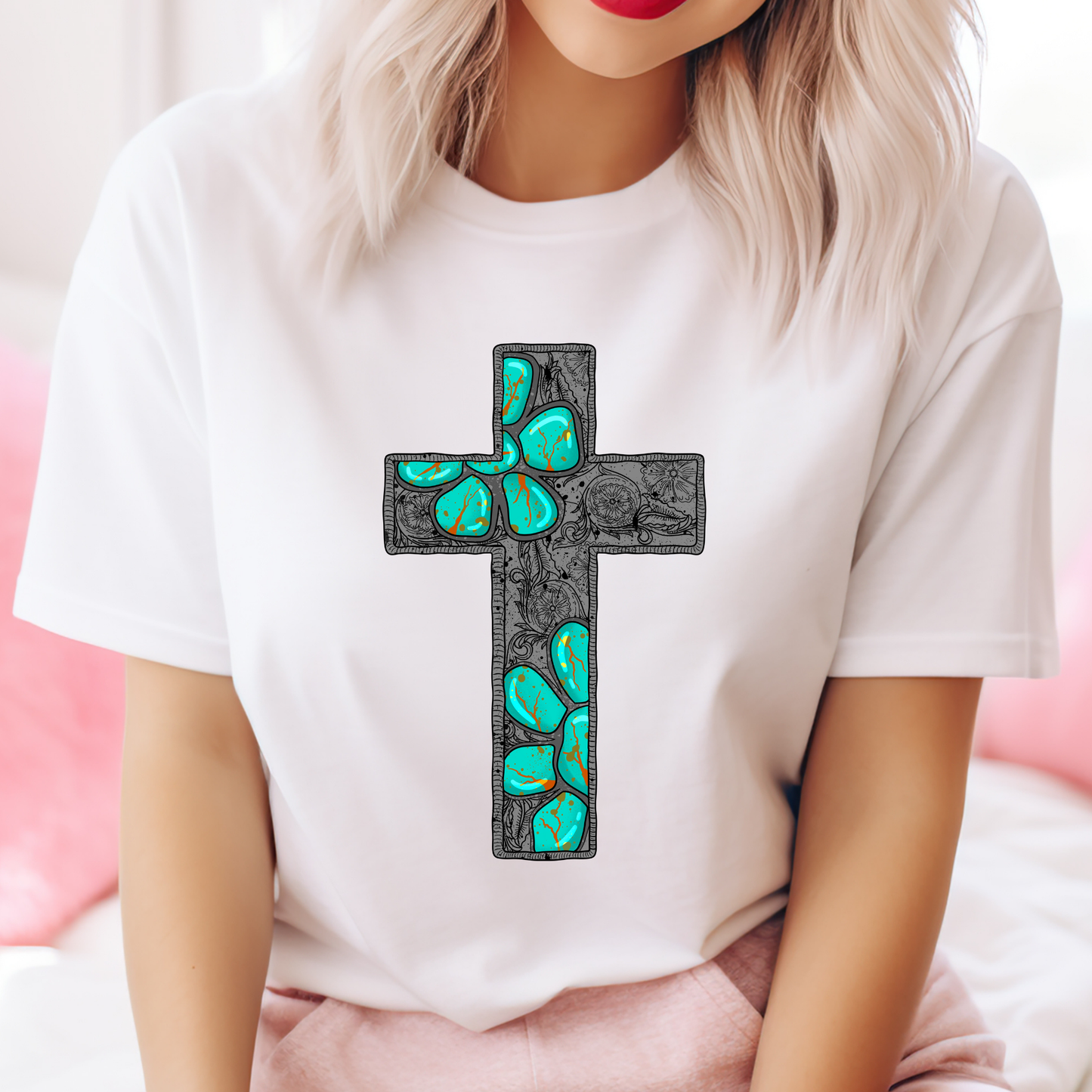Turquoise Cross - A7