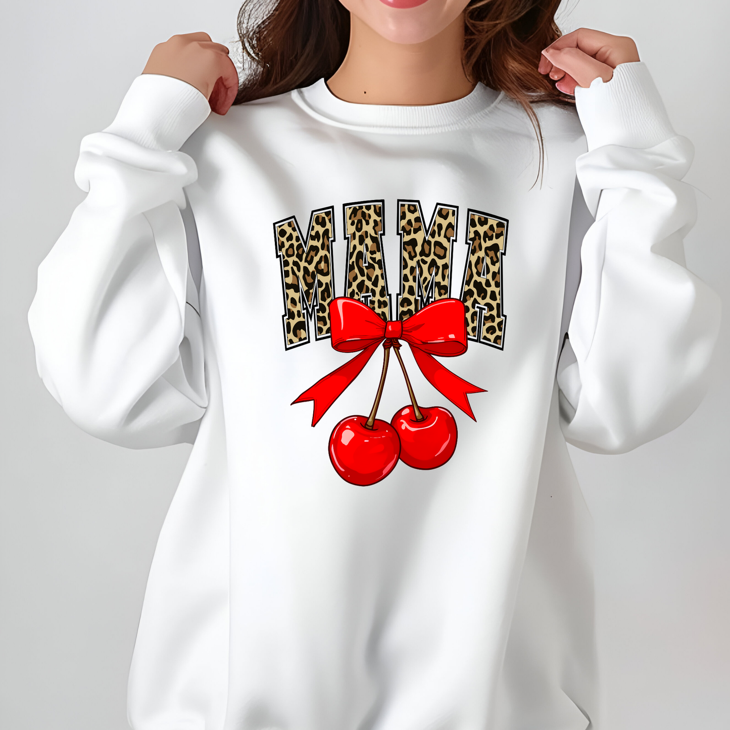 Leopard Mama w/ Cherries - A10