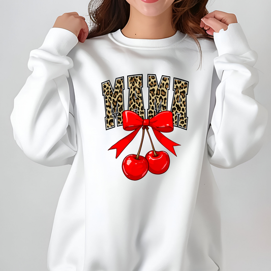 Leopard Mama w/ Cherries - A10