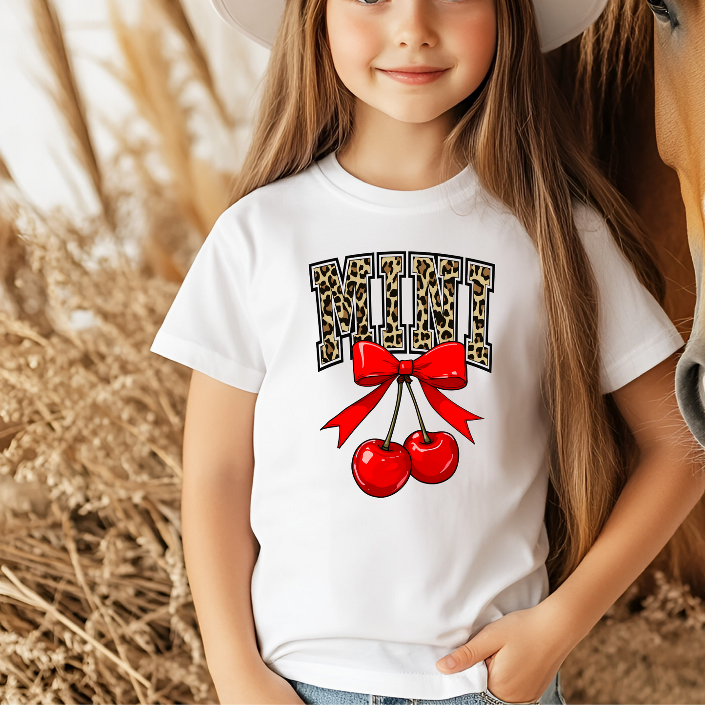 Leopard Mini w/ Cherries - A3