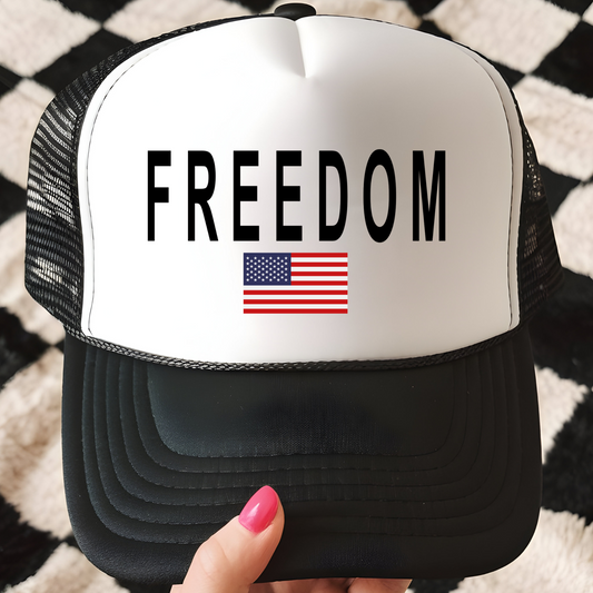 Freedom Trucker Hat Print - F5