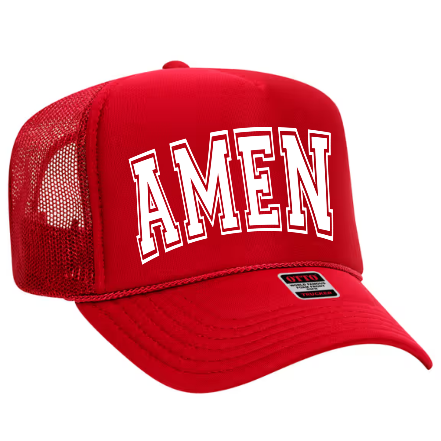 AMEN Trucker Hat Transfer - T2