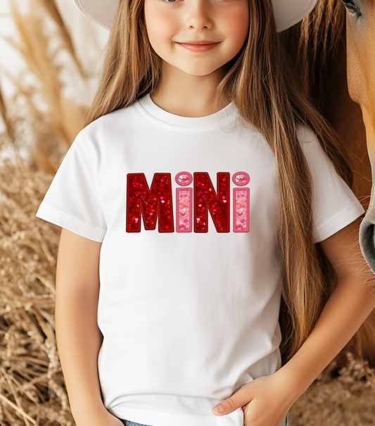 Mini with Sequin Hearts (Youth)