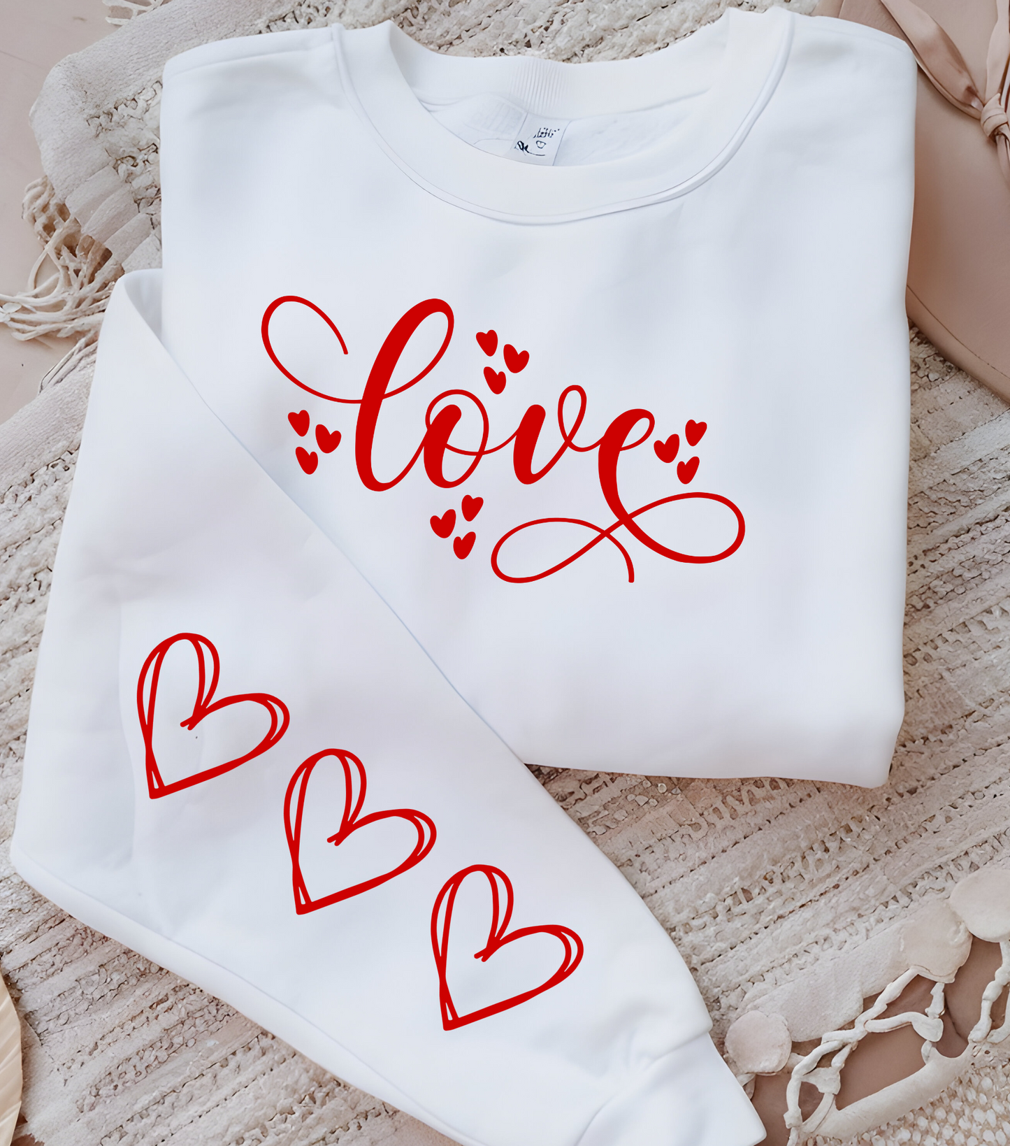 Love with Double Heart Sleeves - G28