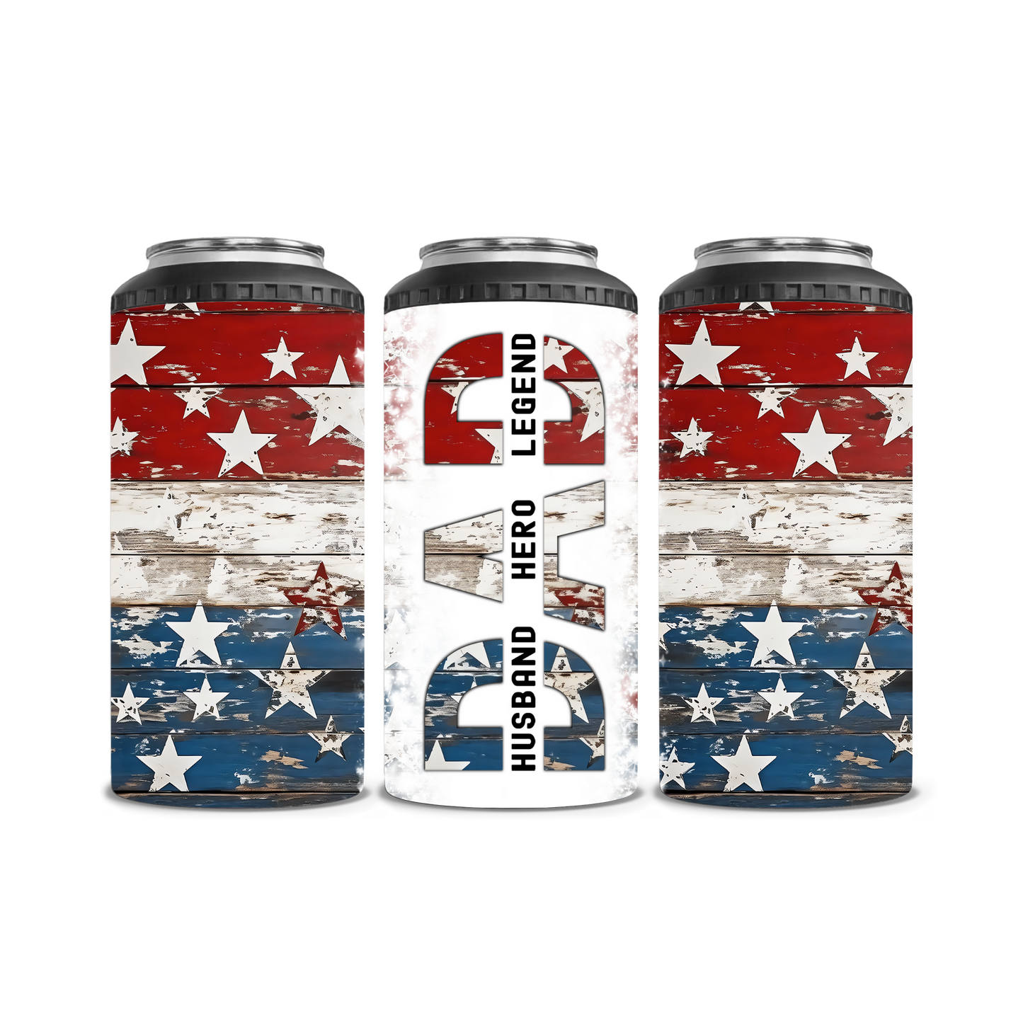 DAD HERO LEGEND Can Cooler