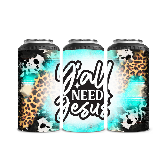 Ya'll Need Jesus Can Cooler