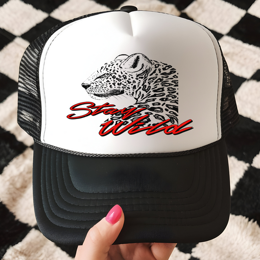 Stay Wild Trucker Hat Transfer - G24