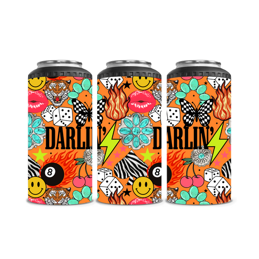 DARLIN Collage Can Cooler