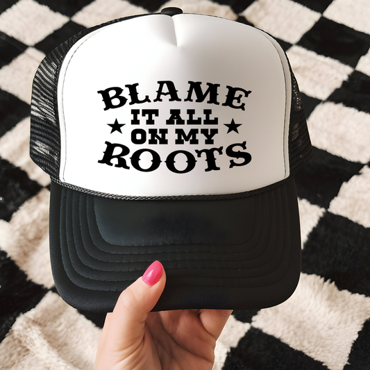 Blame It All Hat Transfer - T7