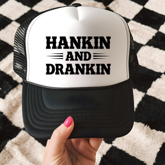 Hankin and Drankin Hat Transfer - T7