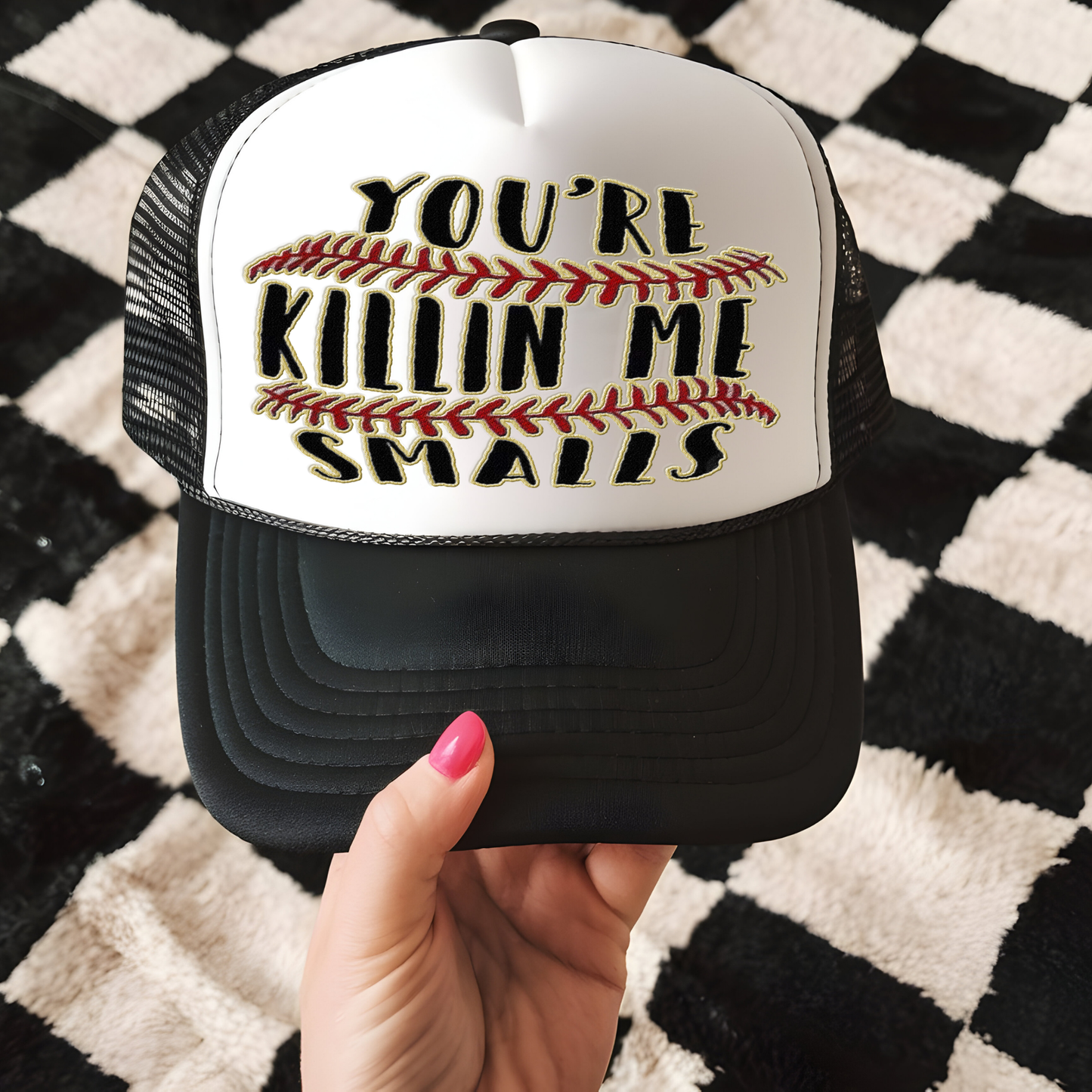 Killin Me Smalls Hat Transfer - T2