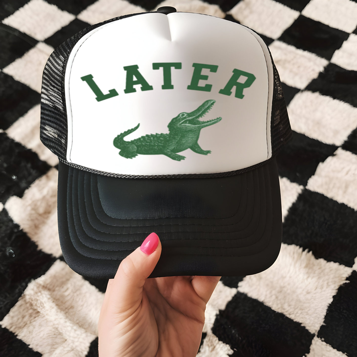 Later Gator Hat Transfer - T7
