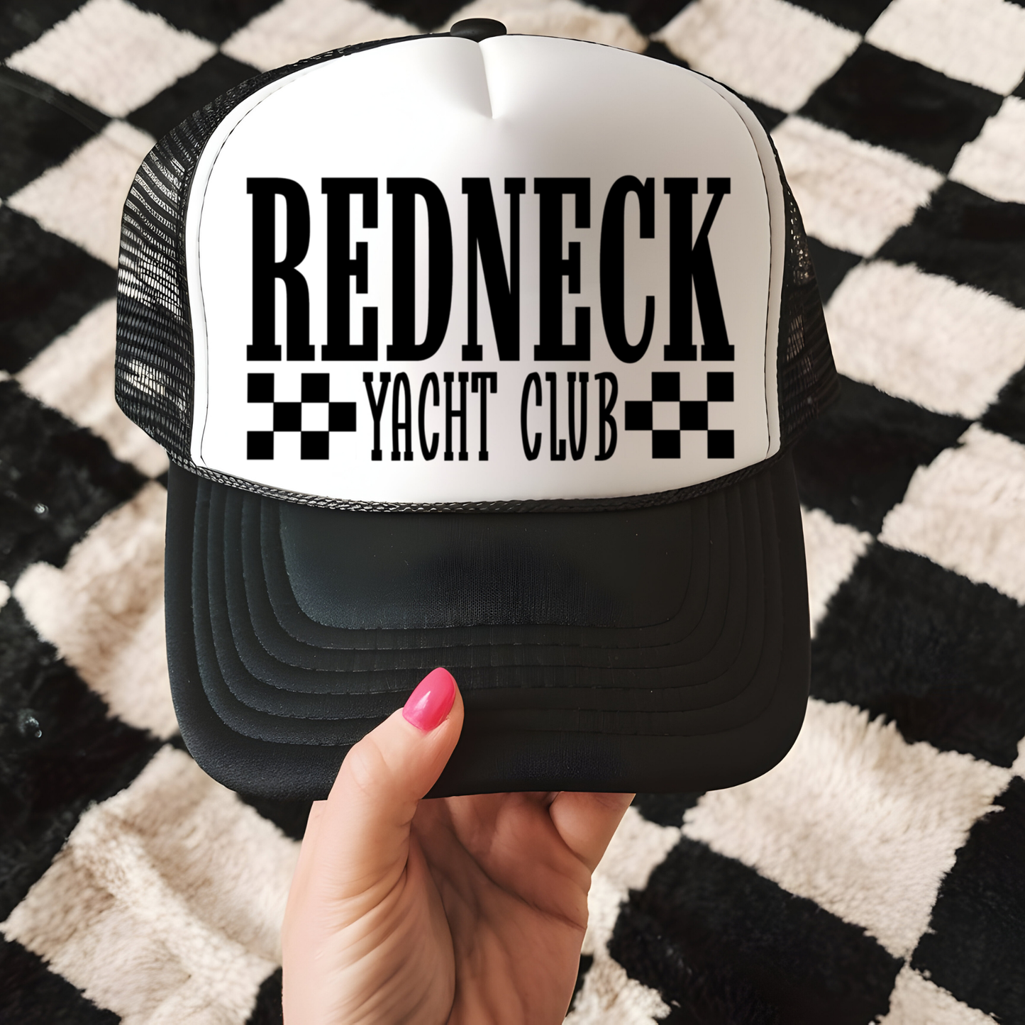 Redneck Yacht Club Hat Transfer - F6
