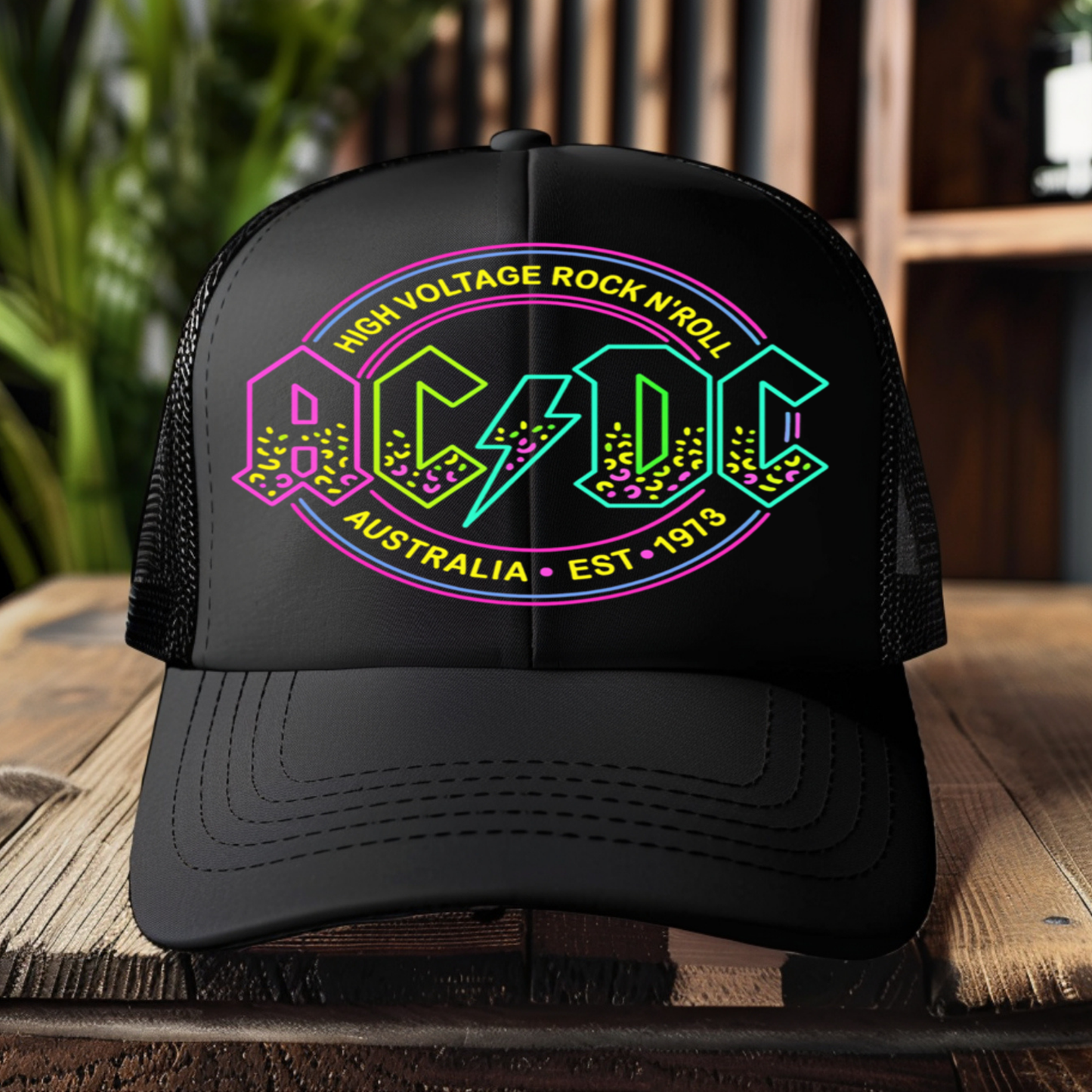 ACDC Hat Transfer - T4