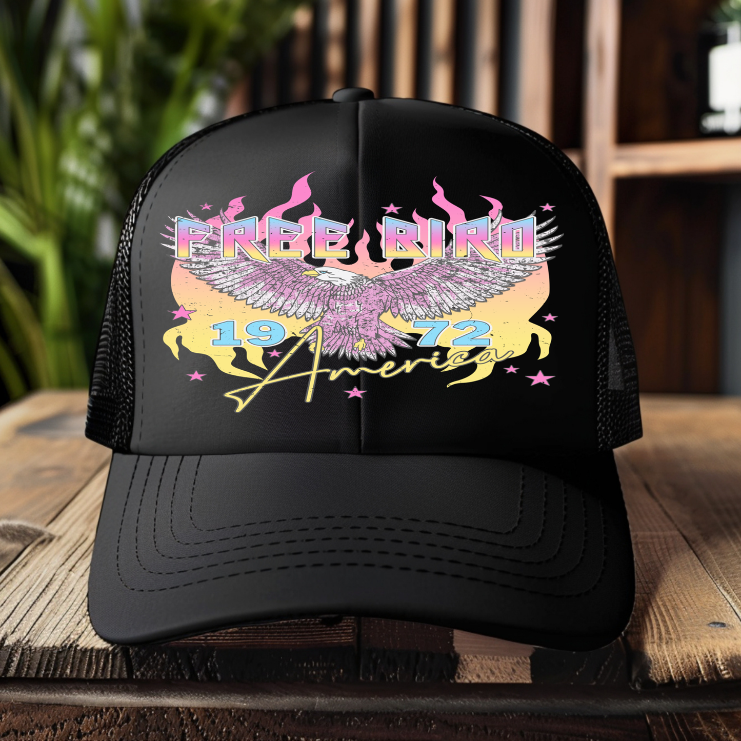 Free Bird Hat Transfer - T2