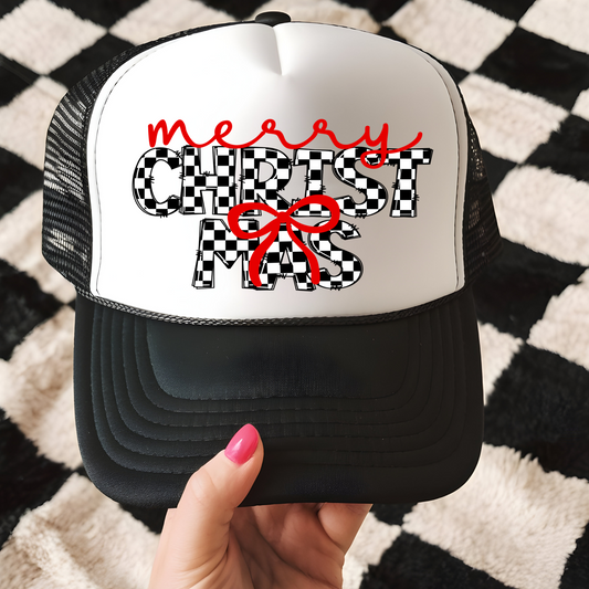 Christmas Trucker Hat Print - G6