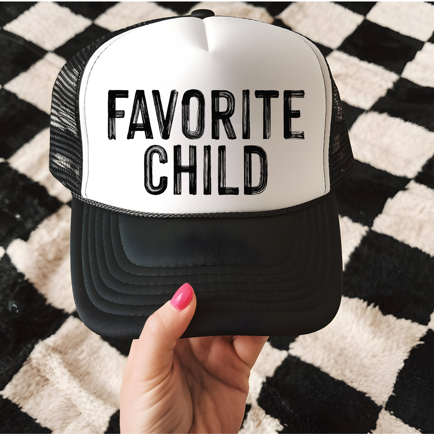 Favorite Child Trucker Hat Transfer - G4